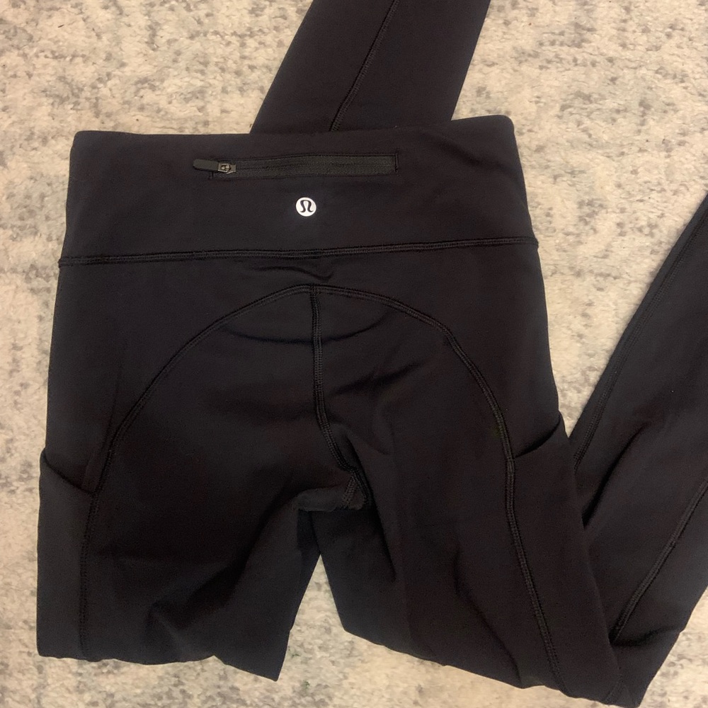 EUC! Black Lululemon Wunder Under Luxtreme Leggings